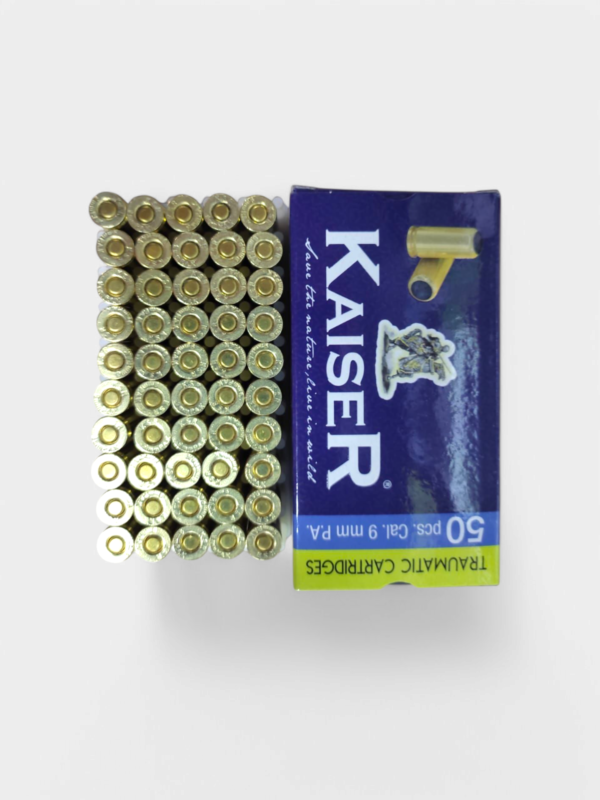 Munición traumática Kaiser