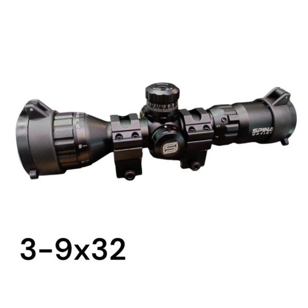 Mira telescópica para rifle 3-9x32 Spina - Imagen 2